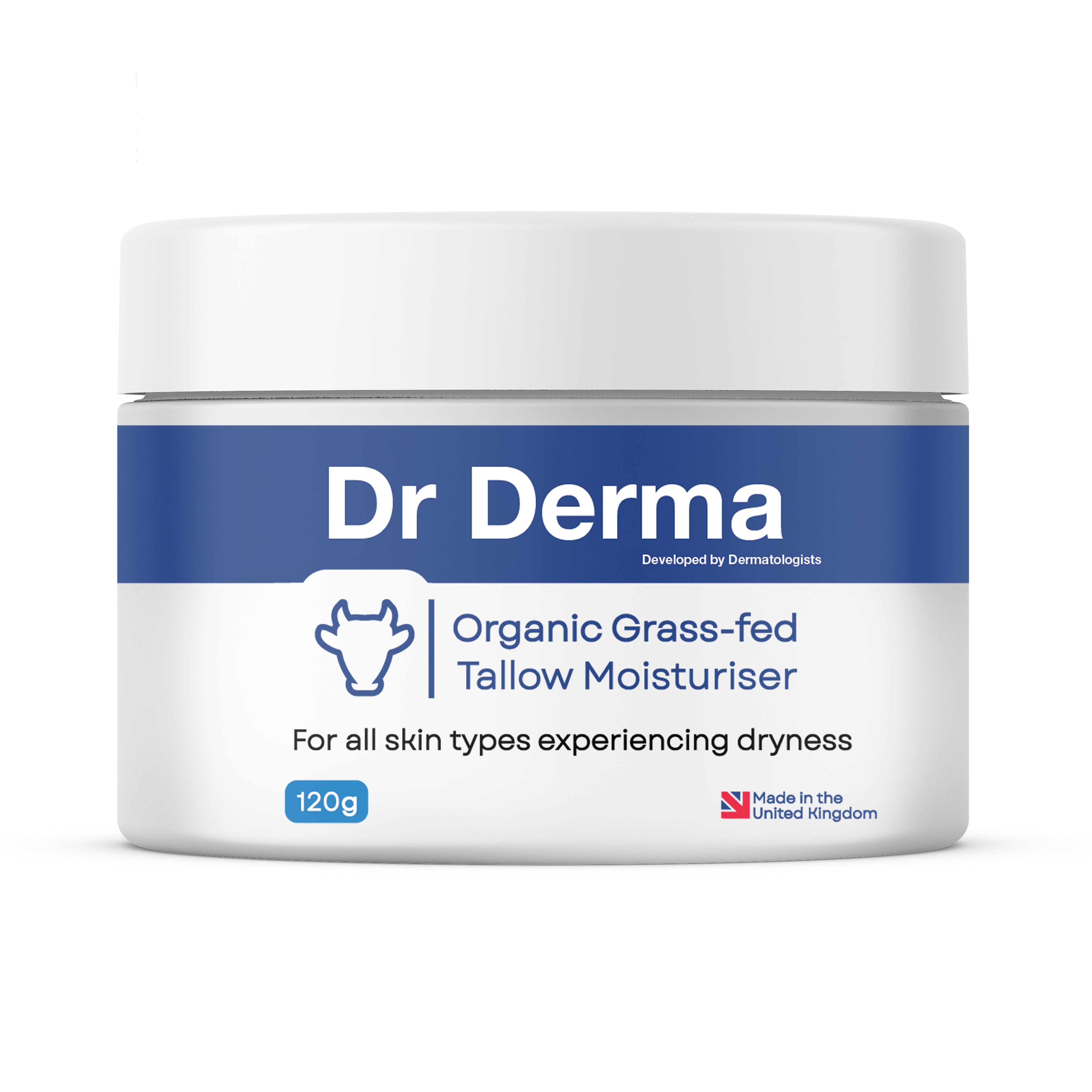 Organic Grass Fed Beef Tallow Moisturizer 120g